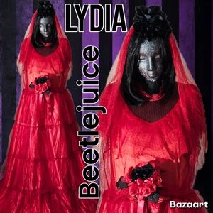 Lydia Beetlejuice Red Costume